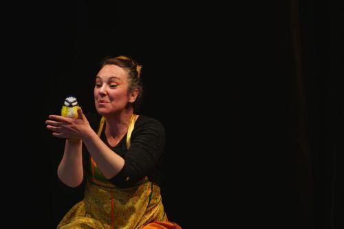 MES.ANGES ou la langue des oiseaux (première étape de travail à la Turbine, Plages Magnétiques) © Ambre Bodenes